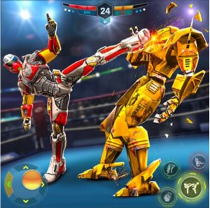 Robot Action Adventure Game