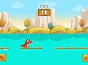 Cheerful Dino Leap Journey