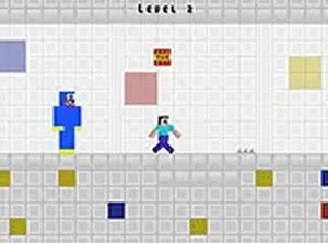 Noob vs Blue Monster Chase