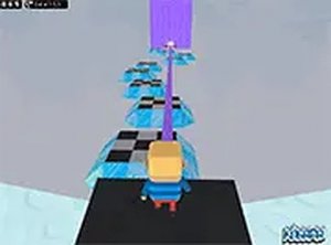 Ice Parkour Arcade Game