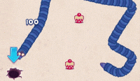 Cupcake Snake Puzzle Game